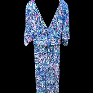 Lilly Pulitzer Parigi Maxi Dress, size large
